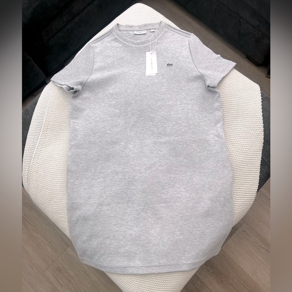 Lacoste Gray Midi Dress - Picture 1 of 14